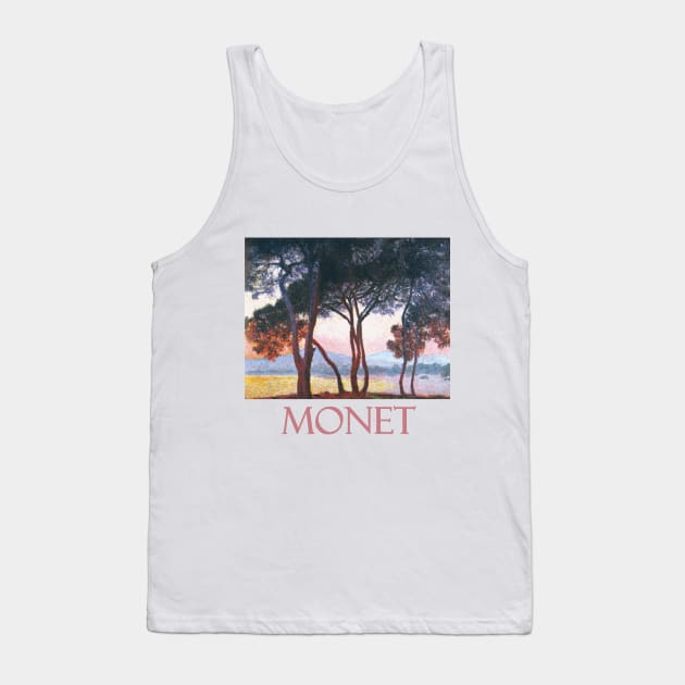 Juan les Pins (1888) by Claude Monet Tank Top by Naves